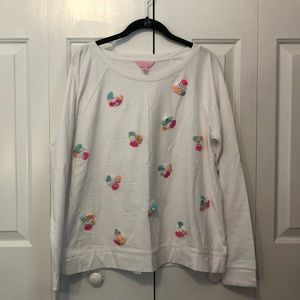 Lilly Pulitzer White Sweater